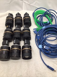 TESTED Lot Of 9 Teledyne FLIR BFS U3 51S5C Machine Cameras W/ Tamron Lens 12mm