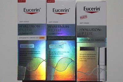 Eucerin Hyaluron-Filler Epigenetic Anti-Age Day Cream SPF30,Night  Cream,Serum