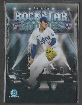 2025 Bowman - Rockstar Rookies Roki Sasaki #RR-20 (RC)