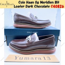 Cole Haan Og Meridien Bit Loafer Dark Chocolate C40826 Men's Size