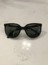 1980's VINTAGE BAUSCH & LOMB RAY-BAN DARK BROWN G15 UV CATS 1000 SKI SUNGLASSES