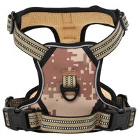 Hundegeschirr Mit Leine & Halsband Verstellbar Camouflage M