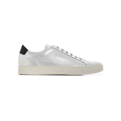 Common Projects Achilles Retro Low-Top Silber/Schwarz 2199 0509 48953229