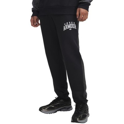 Spodnie męskie Under Armour Rival Flc CB czarne 6003954 001 S