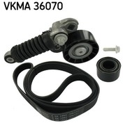 Keilrippenriemensatz SKF Vkma 36070 FüR Renault Clio 2 16V Sport CB0M