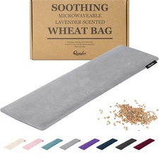 Qomfor Microwave Heating Pad - Large Microwavable Wheat Bag Heat Pack for Nec...
