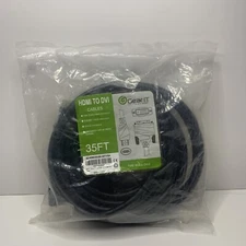 GeariT 35 Ft HDMI to DVI Cable, GearIT HDMI to DVI 35 FT High Resolution 1080P