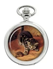 RAVEL Kitten with mo Pocket Watch