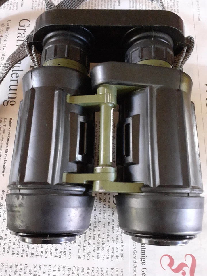 Carl Zeiss Jena EDF 7x40 NVA Fernglas Binoculars Top Angebot - Ohne Strichplatte - Bild 4 von 4
