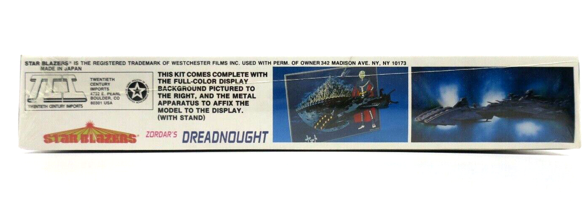 TCI Star Blazers 1/32000 Zordar's Dreadnought Model Kit 36035 | eBay