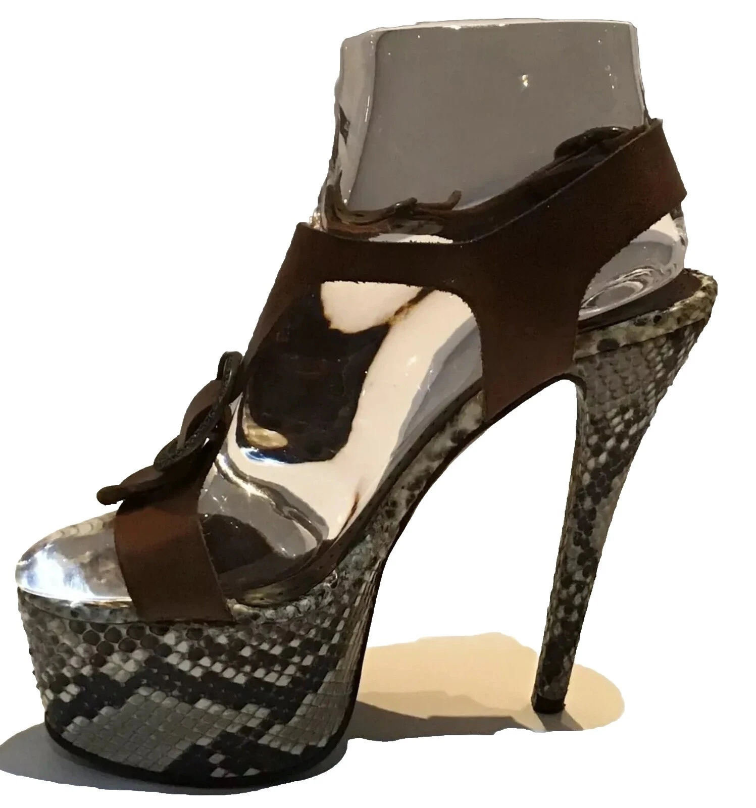 Calzado vintage de cuero para mujeres