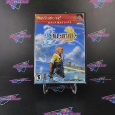 Final Fantasy X (10) PS2 PlayStation 2 GH Complete - Excellent