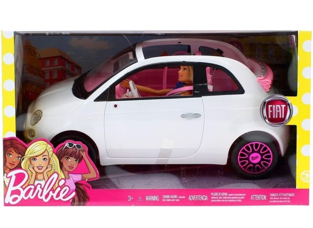 Macchina 500 Bianca 500 Barbie Prezzo Mattel Barbie Fiat 500