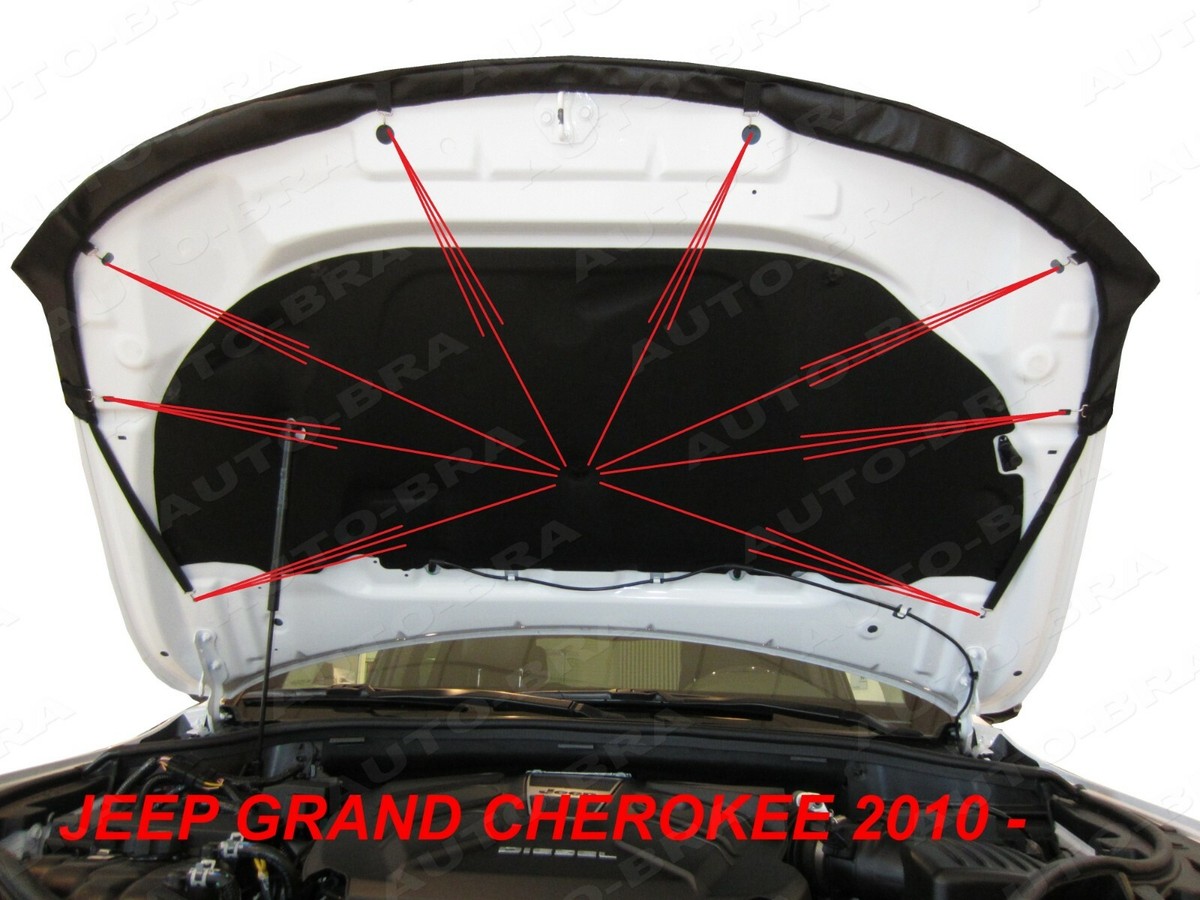 Hood Bra / Nose Mask For Jeep Grand Cherokee WK2 (2010+) - Front End Protector
