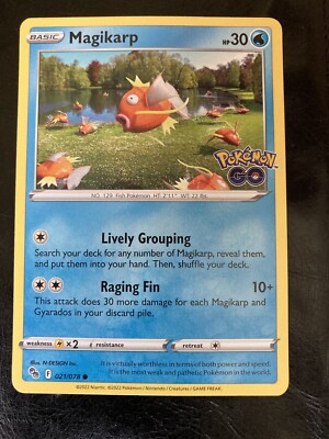 Pokémon Tcg Magikarp 021/078 Reverse | Meses sin interés