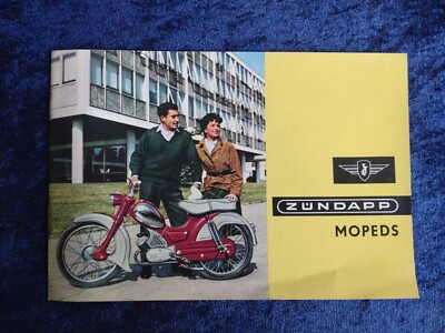 Zündapp moped brochure, combinette 428, 429,