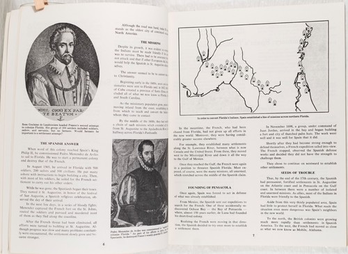 1976 FLORIDA HISTORY CONCISE ILLUSTRATED SC HAL BAMFORD NEW B624 - Bild 4 von 4