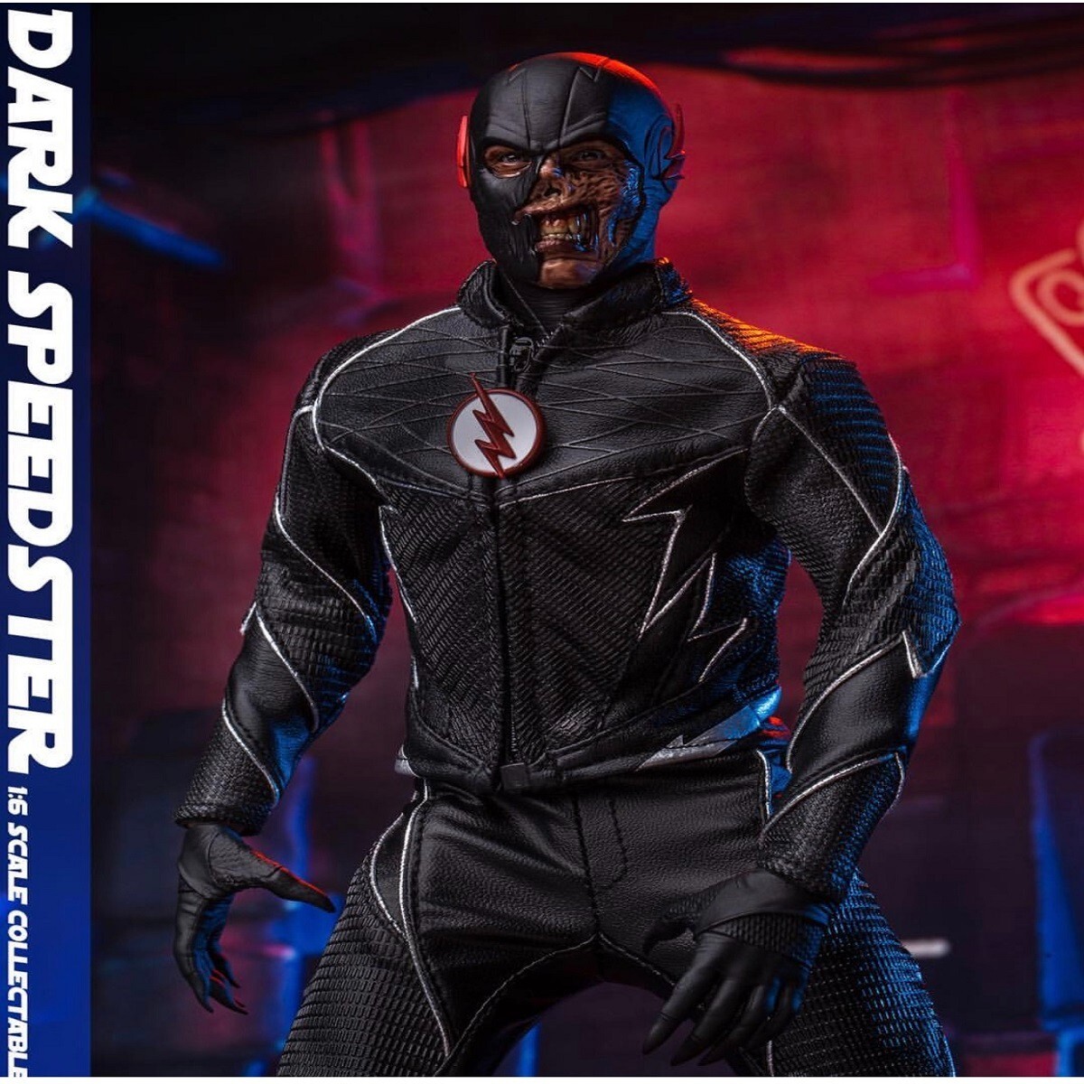 soosootoys Black Flash 1/6 Dark Speedster Action Figure In Stock