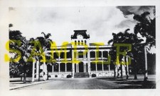 Vintage 1940 Photograph of IOLANI  PALACE in Honolulu Hawaii