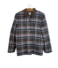 Vintage Pendleton Jacket Plaid Wool USA Women s Size 18 Tall