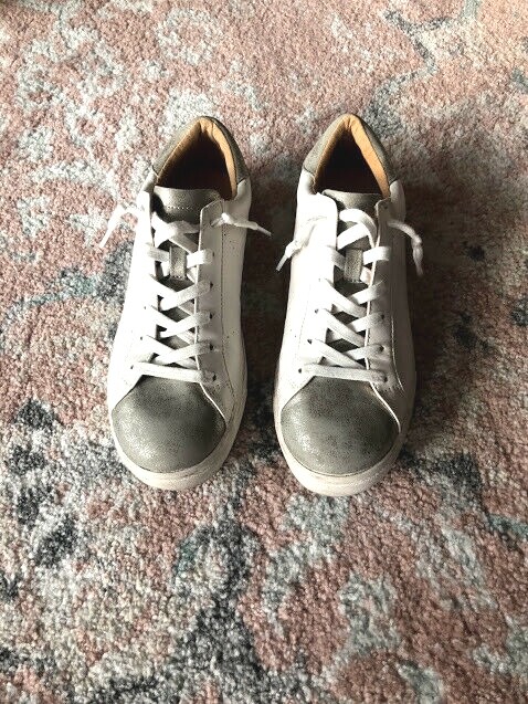 target silver sneakers