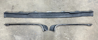 72-89 MERCEDES R107 450SLC 380SL 560SL REAR BUMPER RUBBER FILLER TRIM ...