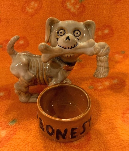 Yankee Candle Boney Bunch 2011 Boney Dog Bonesy Nwob eBay