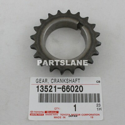 Toyota Land Cruiser Lexus LX450 OEM Genuine Crankshaft Timing Gear