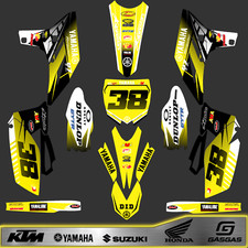 2006-2009 YAMAHA YZ 250F 450F GRAPHICS KIT DECALS 250 450 F DECO YZ250F YZ450F