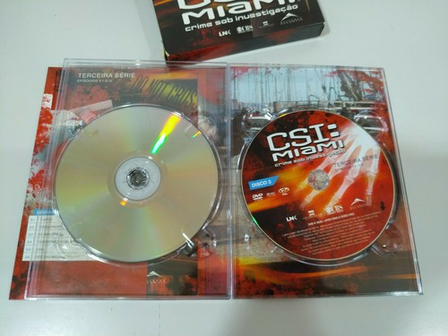 Csi Miami Third Season Episodes 3.1-3.12 - 3 X DVD English Portuguese - Picture 5 of 5