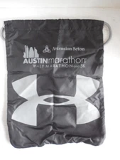 Under Armour Austin Half Marathon Black Drawstring Bag