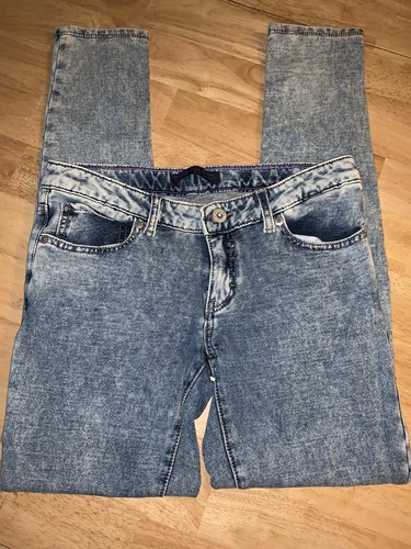 GIRLS SIZE 16 LEVI'S SUPER SOFT SUPER SKINNY KNIT DENIM LEGGINGS NWOT - Picture 2 of 8