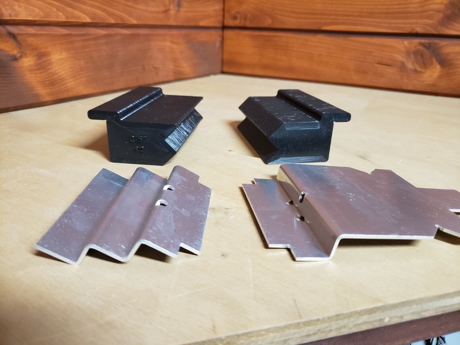 0.5" Offset Dies 3D Printed Vise Press Brake Dies eBay