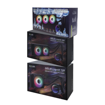 Gelid Solutions Liquid (120/ 240/ 360) All-in-One CPU AIO Water Cooler