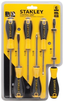 STANLEY 6 PIECE SCREWDRIVER SET STHT60025 BRAND NEW FAST SHIP 2272292