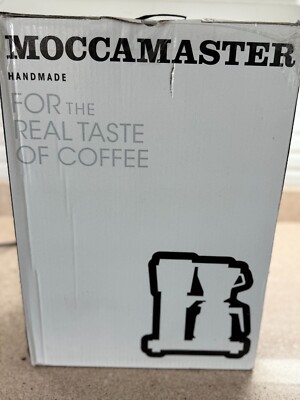Technivorm Moccamaster 79118 KBT Coffee Brewer, 40 oz, Matte White missing pot