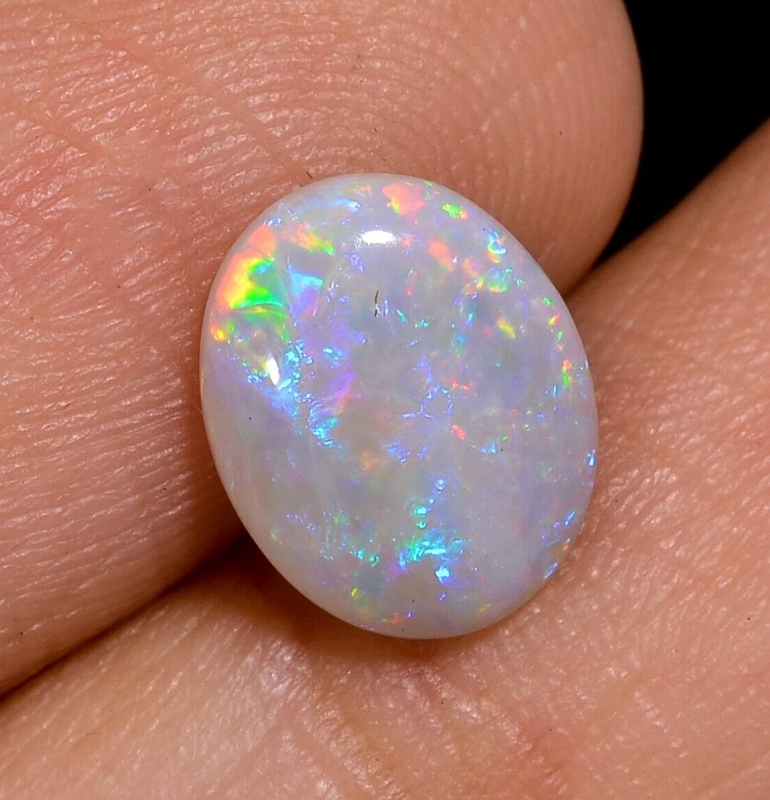 1.5 Carats Opal Stone From Lightning Ridge Natural Australian Loose Gemstone