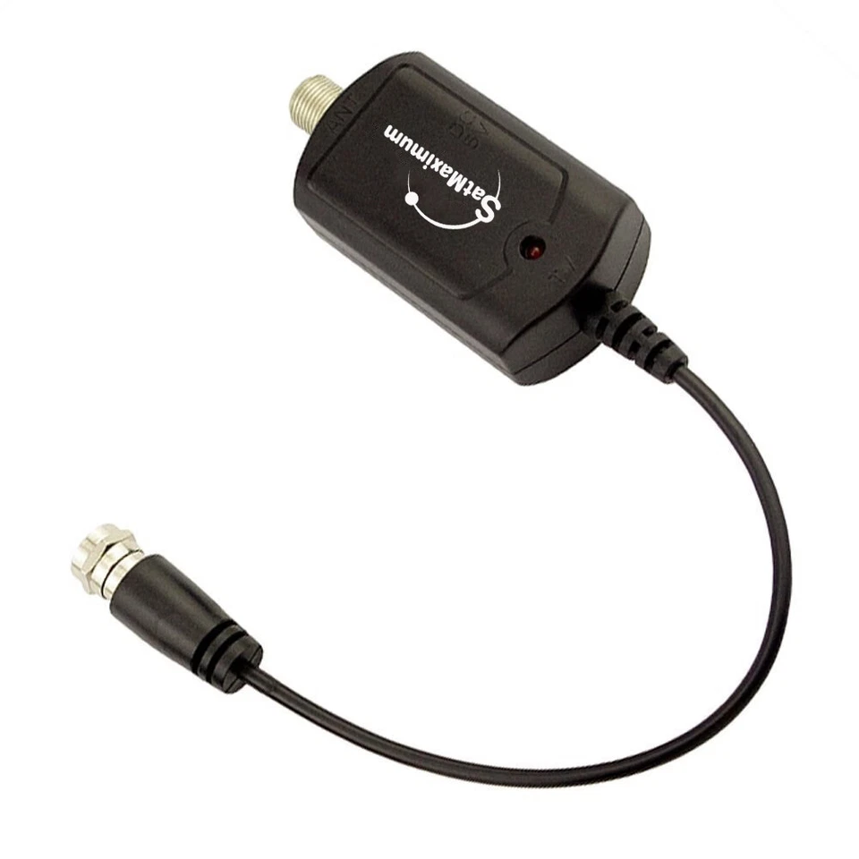 HDTV Antenna Amplifier Signal Booster TV High Gain VHF UHF Channel Boost Indoor  - Image 2 of 4