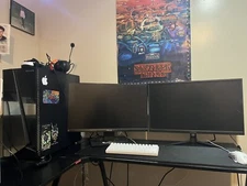 Gaming Pc, 280 Hz Monitor, 144 Hz Monitor + Mouse And Keyboard