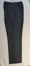 Pendleton Pants Womens 6 Black Wool Lined Pleated Front Dress Pants