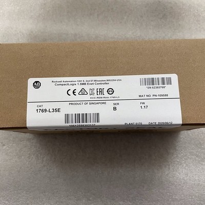 1769-L35E SER B CompactLogix 1.5 MB ENet Controller 1769L35E Factory US Free Tax