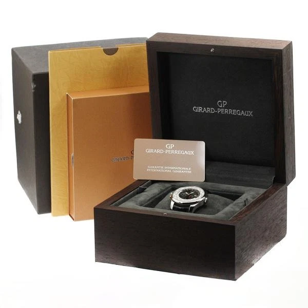 Girard Perregaux — Girard-Perregaux 49851 41mm SS Gray / Silver Dial Automatic Watch #C16442