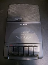 Sony TCM-929 Cassette-Corder Portable Cassette Tape Recorder Player Tested 