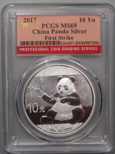 Chinese Panda PCGS 2017 Silver Bullion Coins for sale | eBay