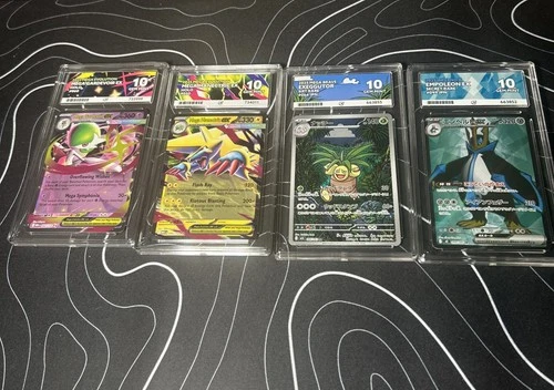 Ace 10 Slab Bundle 10 Graded Pokemon Slabs - Gem Mint 10