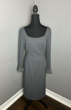 Women’s Vintage Sidney North Knee Length Dress No Size See Photos Beaded Detail
