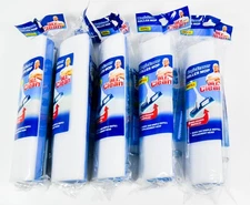 lot 5 Mr Clean Magic Eraser ROLLER MOP Refill blue & white Quick Replacement