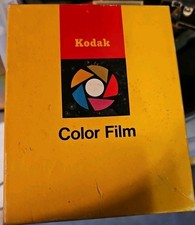 Kodak Ektachrome Professional Film Daylight 4x5in 10 Sheets EXPIRED 05/1972