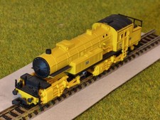 Spur N Dampflok Mallet Gelb 1:160 Ohne Motor Rollbar US USA Lokomotive