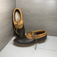 LL Bean Maine Hunting Shoe Mocs Women s 8 Made In USA Waterproof